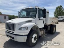 2015 Freightliner M2 106 Dump Truck Runs & Moves, PTO Engages) (Jump to Start, Dump Bed Inoperable, 