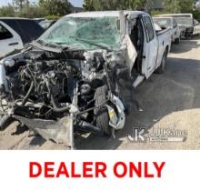 2020 Ford F-150 Extended Cab Pickup 4-DR Not Running, Wrecked, Various Parts In The Truck Bed