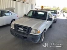 2008 Ford Ranger Extended-Cab Pickup Truck Runs & Moves, Paint Damage, Surface Rust