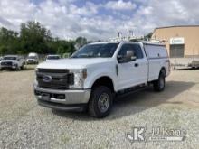 (Smock, PA) 2019 Ford F250 4x4 Extended-Cab Pickup Truck Runs Rough & Moves, Needs Catalytic Convert