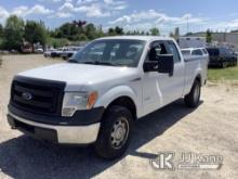 2014 Ford F150 4x4 Extended-Cab Pickup Truck Runs & Moves, Check Engine Light On, Rust & Body Damage