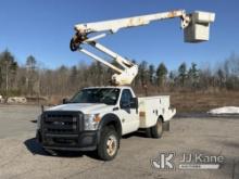 Altec AT237, Articulating & Telescopic Non-Insulated Bucket Truck mounted behind cab on 2015 Ford F5