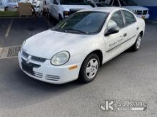 2004 Dodge Neon 4-Door Sedan Runs and Moves