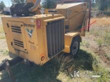 (Anderson, CA) 2018 Vermeer BC1000XL Chipper (12in Drum) Runs & Moves.) (Seller States: Engine