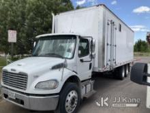 2012 Freightliner M2 Van Body Truck Runs & Moves, New Batteries