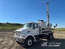 (Miles City, MT) Highway HM-25, Pressure Digger mounted on 2001 Sterling L7500 Flatbed/Utility Truck