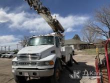 (Franktown, CO) Terex/Telelect C4047, Digger Derrick rear mounted on 2007 Sterling Acterra 4x4 Utili