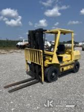 (Hawk Point, MO) 1998 Hyster H80XL2 Solid Tired Forklift Runs, Moves & Operates