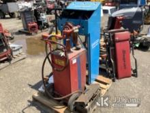 (Plymouth Meeting, PA) Fuel Caddy & Hose Stand (Condition Unknown) NOTE: This unit is being sold AS