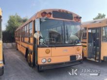 2003 Thomas Saf-T-Liner HDX School Bus Not Running, Stripped of Parts