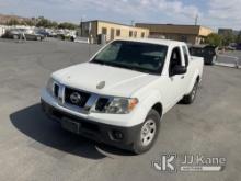 2014 Nissan Frontier Extended-Cab Pickup Truck Runs & Moves, Has Damage To Bumper