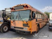 2003 Blue Bird All American/All Canadian Bus Not Running, Stripped of Parts, No Batteries, CNG Tanks