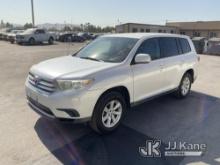 2012 Toyota Highlander Sport Utility Vehicle Runs & Moves