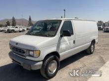 2000 Ford E250 Cargo Van Runs & Moves