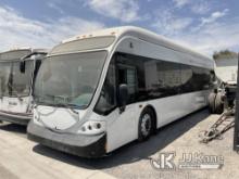 2009 NABI 42 Foot BRT Bus Bus Not Running, Stripped of Parts