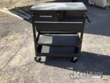 US General Mechanics Cart (Black) (Used) NOTE: This unit is being sold AS IS/WHERE IS via Timed Auct