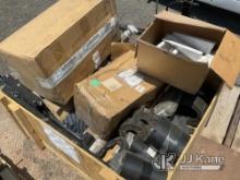 Pallet w/ Sweeper Parts NOTE: This unit is being sold AS IS/WHERE IS via Timed Auction and is locate