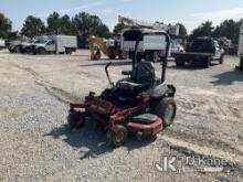 Exmark XSeries Zero Turn Riding Mower Runs With Jump Pack & Moves) (Does Not Operate, Bad Battery