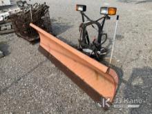 8 ft. Curtis Snow Plow (Condition Unknown) (Duke Unit) NOTE: This unit is being sold AS IS/WHERE IS 