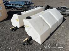 (Salt Lake City, UT) 2 Poly Tanks NOTE: This unit is being sold AS IS/WHERE IS via Timed Auction and