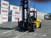 2005 Hyster HD190HD Pneumatic Tired Forklift, Indoor Warehouse Used Runs, Moves & Operates