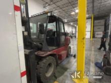 2016 Clark C75 Solid Tired Forklift, Indoor warehouse used Runs, Moves and Operates) (LPG Tank Not I