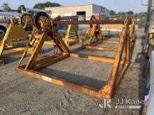 Skid Mounted Reel Stand (Condition Unknown) NOTE: This unit is being sold AS IS/WHERE IS via Timed A