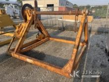 Skid Mounted Reel Stand (Condition Unknown) NOTE: This unit is being sold AS IS/WHERE IS via Timed A