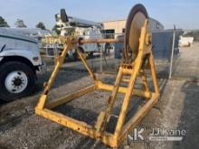 Skid Mounted Reel Stand (Condition Unknown) NOTE: This unit is being sold AS IS/WHERE IS via Timed A