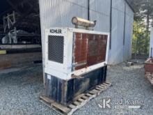 1997 Kohler 50R0ZJ 49 Kw Stand-By Generator Runs