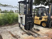 Prime Mover RR30C Stand-Up Forklift Order Picker Not Running, Condition Unknown) (Missing Battery