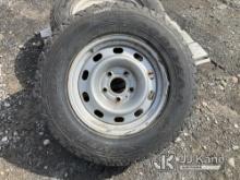 2 Goodyear Wrangler Tires on Rim 245/70/R17 NOTE: This unit is being sold AS IS/WHERE IS via Timed A