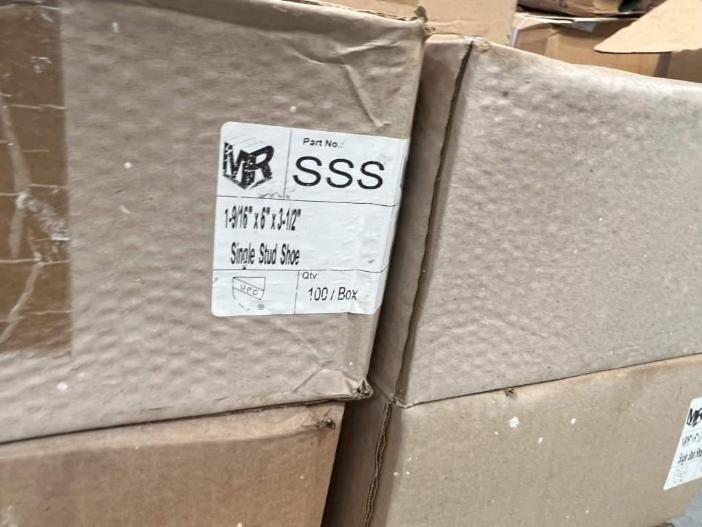 PALLET OF ASSORTED MR SINGLE DOUBLE AND TRIPLE STUD GUARDS; PART NUMBERS -SSS; DSS; TSS