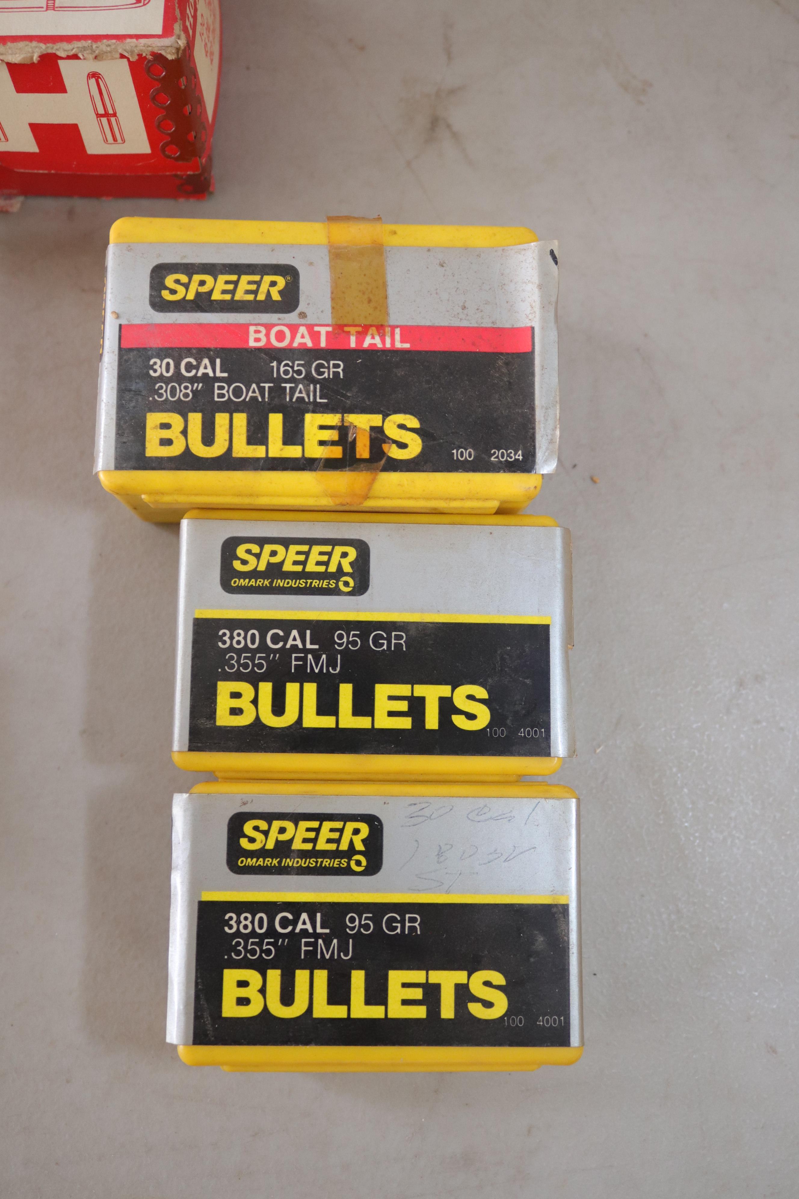 Various Bullets and Primers
