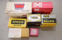 Various Bullets and Primers