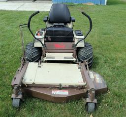 Grasshopper 618 zero turn mower w/ 52" deck, 579 hours w/ Kohler engine