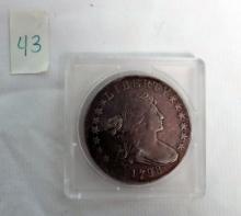 1798 Bust Silver Dollar