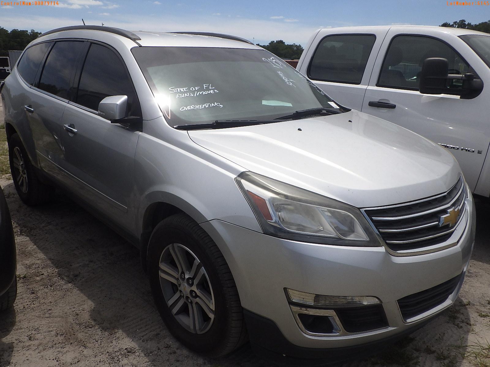 5-06145 (Cars-SUV 4D)  Seller: Florida State F.D.L.E. 2015 CHEV TRAVERSE