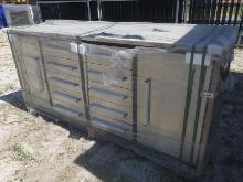 6-12318 (Equip.-Specialized)  Seller:Private/Dealer 7 FOOT 10 DRAWER 2 CABINET M