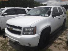 7-10215 (Cars-SUV 4D)  Seller: Gov-Pinellas County Sheriffs Ofc 2013 CHEV TAHOE