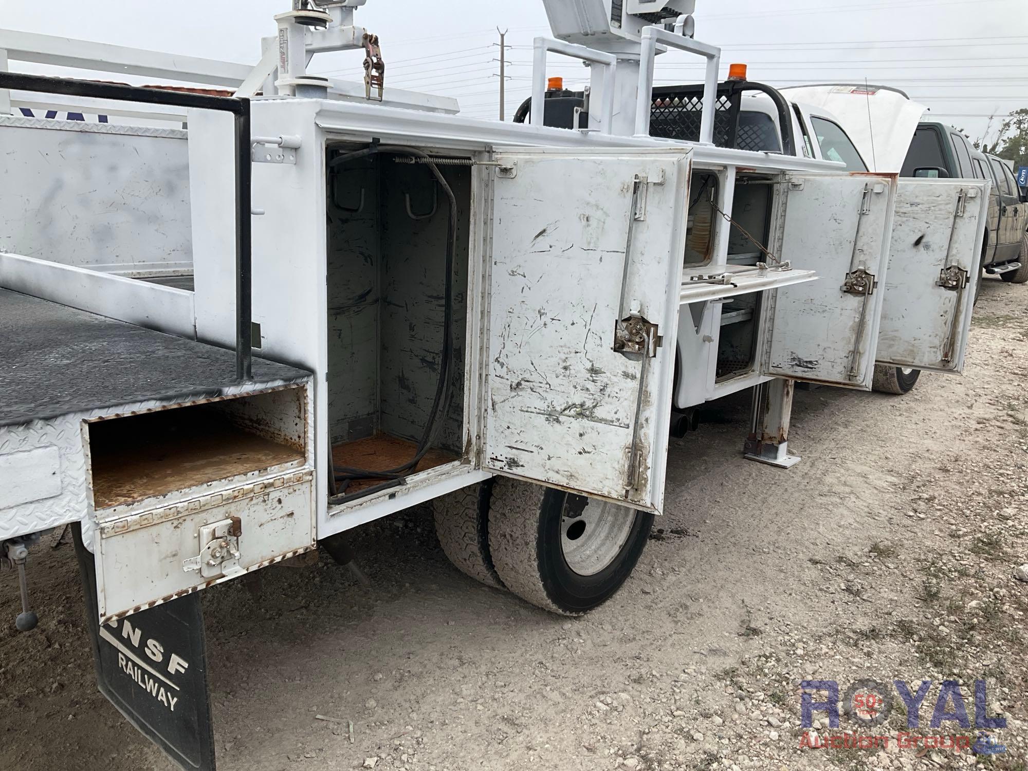 2009 Ford F550 4x4 Altec AT37-G Bucket Truck