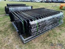 10ft Galvanized Steel Fence
