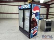 Pepsi Cooler 5ft wide x 6ft tall