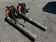 Lot of 2 Husqvarna 580BFS Backpack Blowers