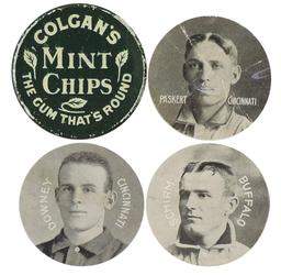 Baseball Cards (3), Colgan's Chips "Stars Of The Diamonds".  These unique r
