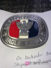 Boy Scouts of america Eagle Scout belt buckle