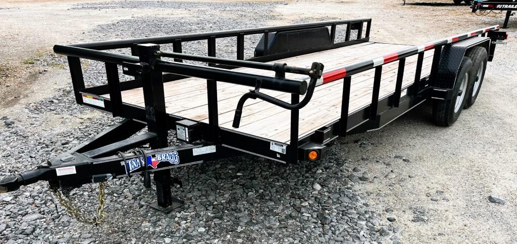 2022 Texas Bragg 20’ bumper hitch trailer