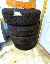 (4) LT275/65R20 Goodyear tires