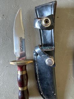 Hoffritz survior knife with shealth