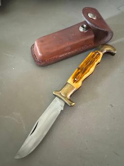 pocket knife with case